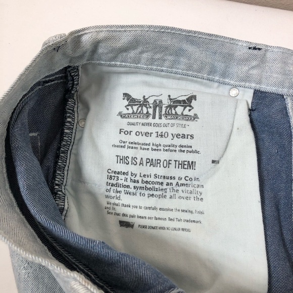 Levi’s 511 100% Cotton Mens Light Bleached Wash Slim Straight Leg Jeans W36 L32 - Picture 8 of 16